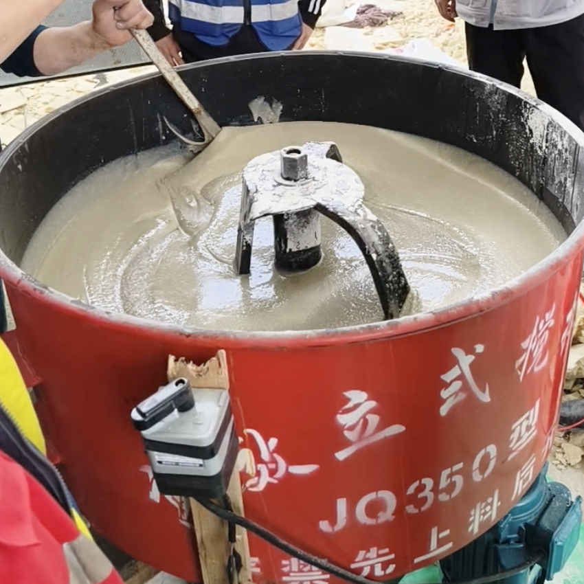 武汉汽轮机余热压缩机导热油设备底座耐高温环氧树脂灌浆料