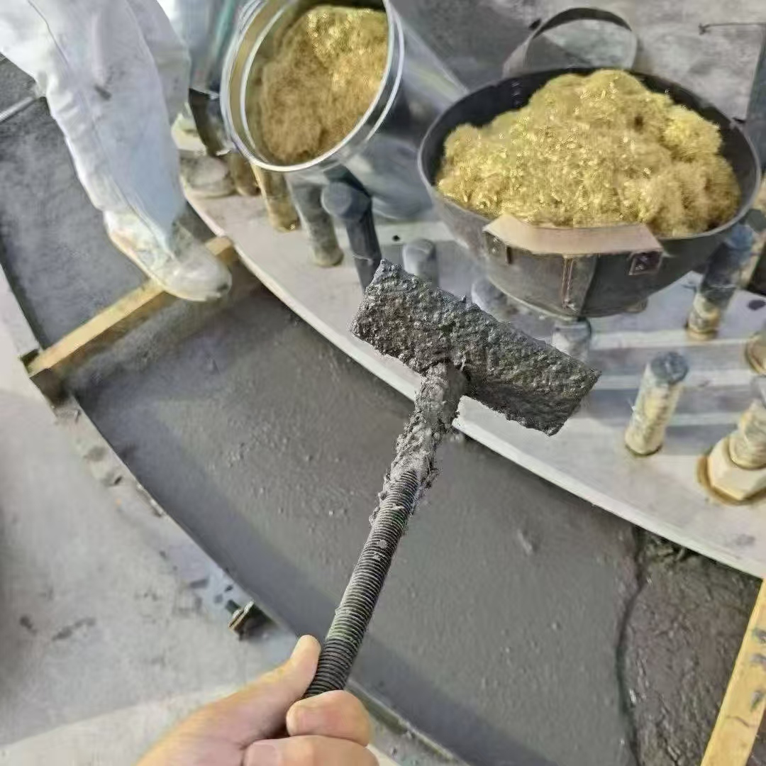 武汉C120钢纤维高强无收灌浆料 轧机压缩机汽轮机发电机锻压设备底座灌浆材料
